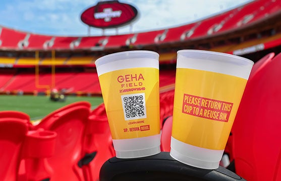 More Info for Kansas City Chiefs Introduce Reusable Cups at GEHA Field at Arrowhead Stadium